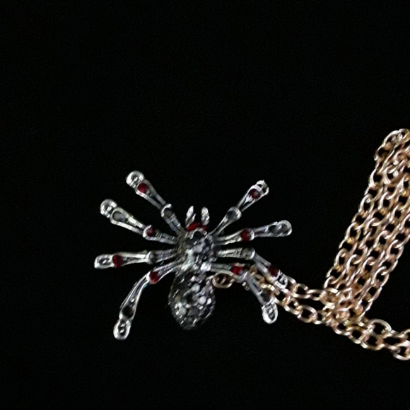 SPIDER NECKLACE or BROOCH - Picture 8 of 8